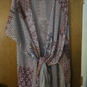 Bohemian Patterned Kimono